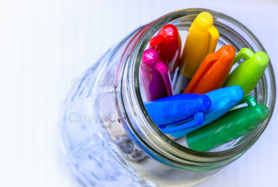 Rainbow pens