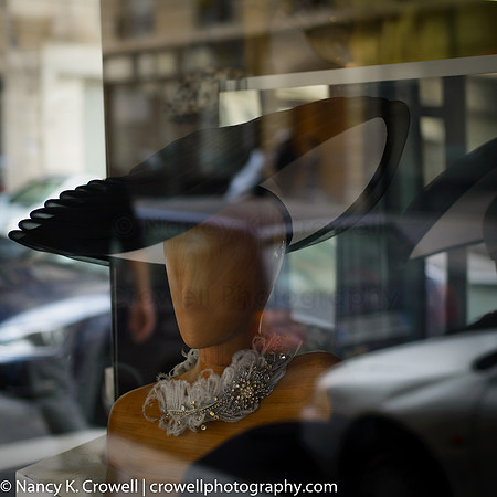 window shopping in Paris hat 2